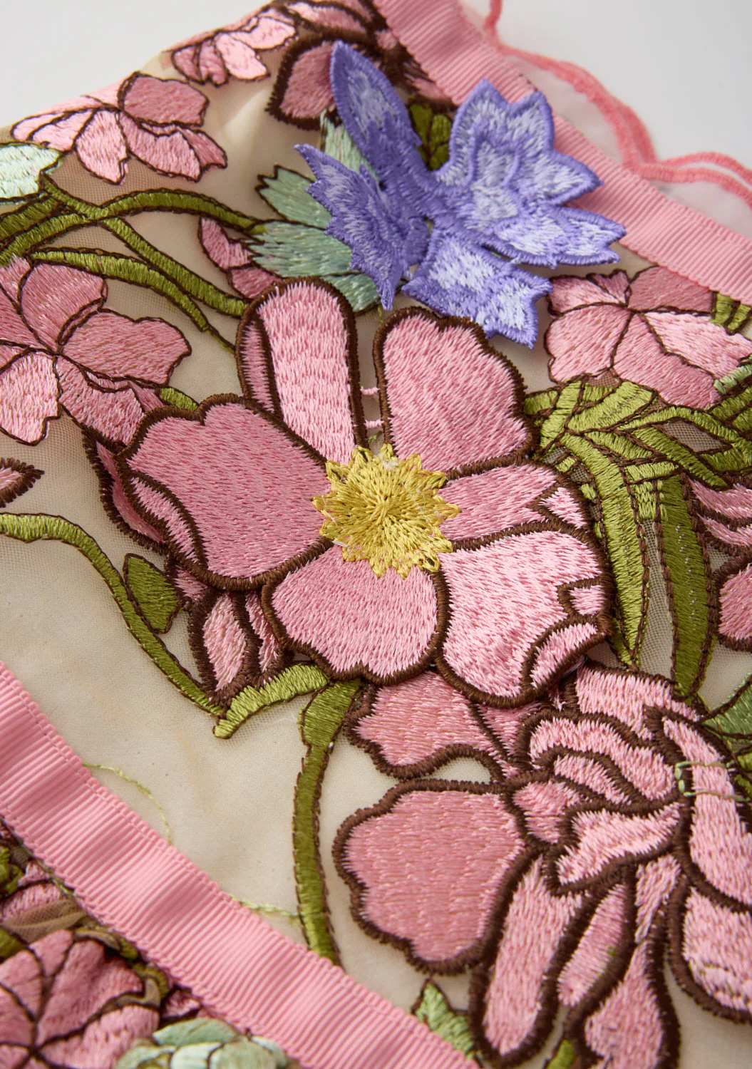 Bonnie Embroidered Mini Skirt - Image 6