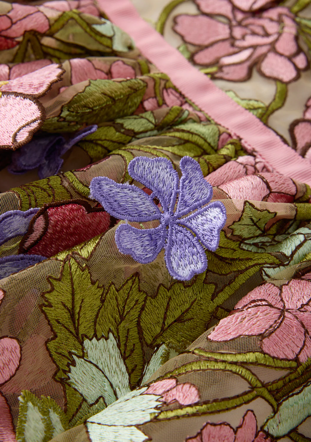 Bonnie Embroidered Mini Skirt - Image 8