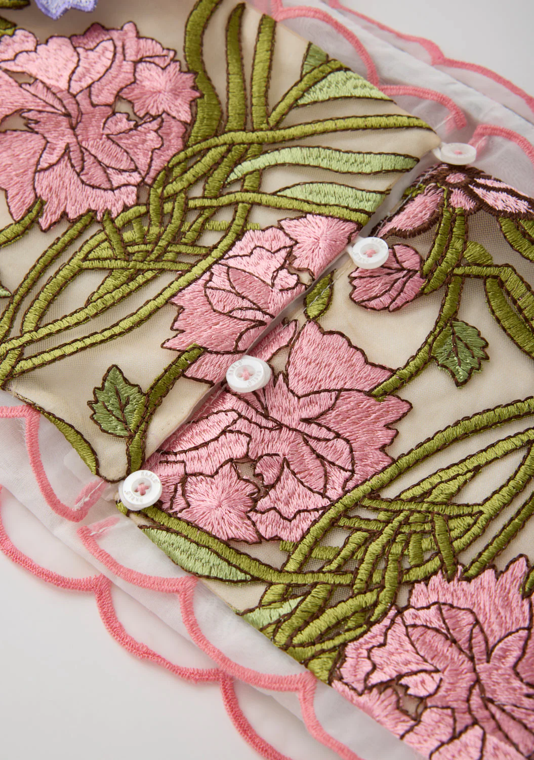 Bonnie Sleeve Embroidered Top - Image 11
