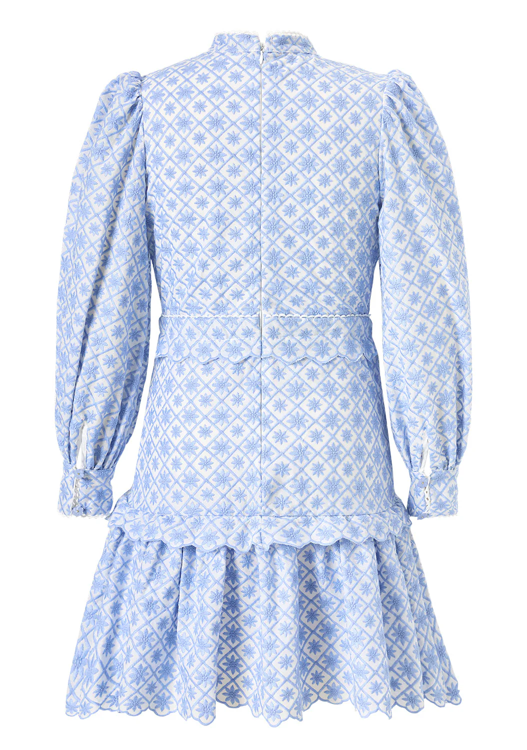 Brielle Embroidered Mini Dress - Image 4