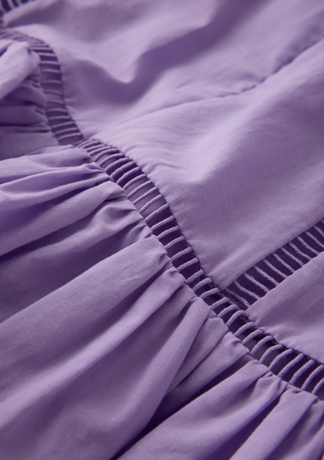 Carloyn Frill Cotton Mini Dress - Image 10