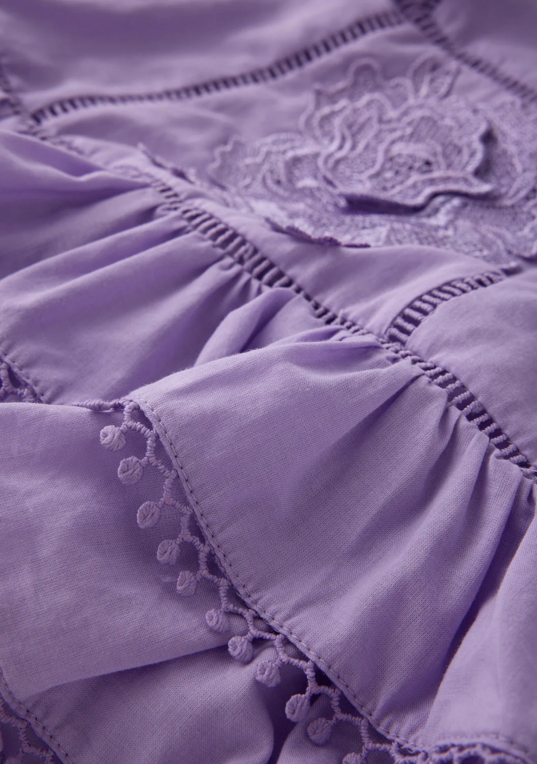 Carloyn Frill Cotton Mini Dress (Baby) - Image 7