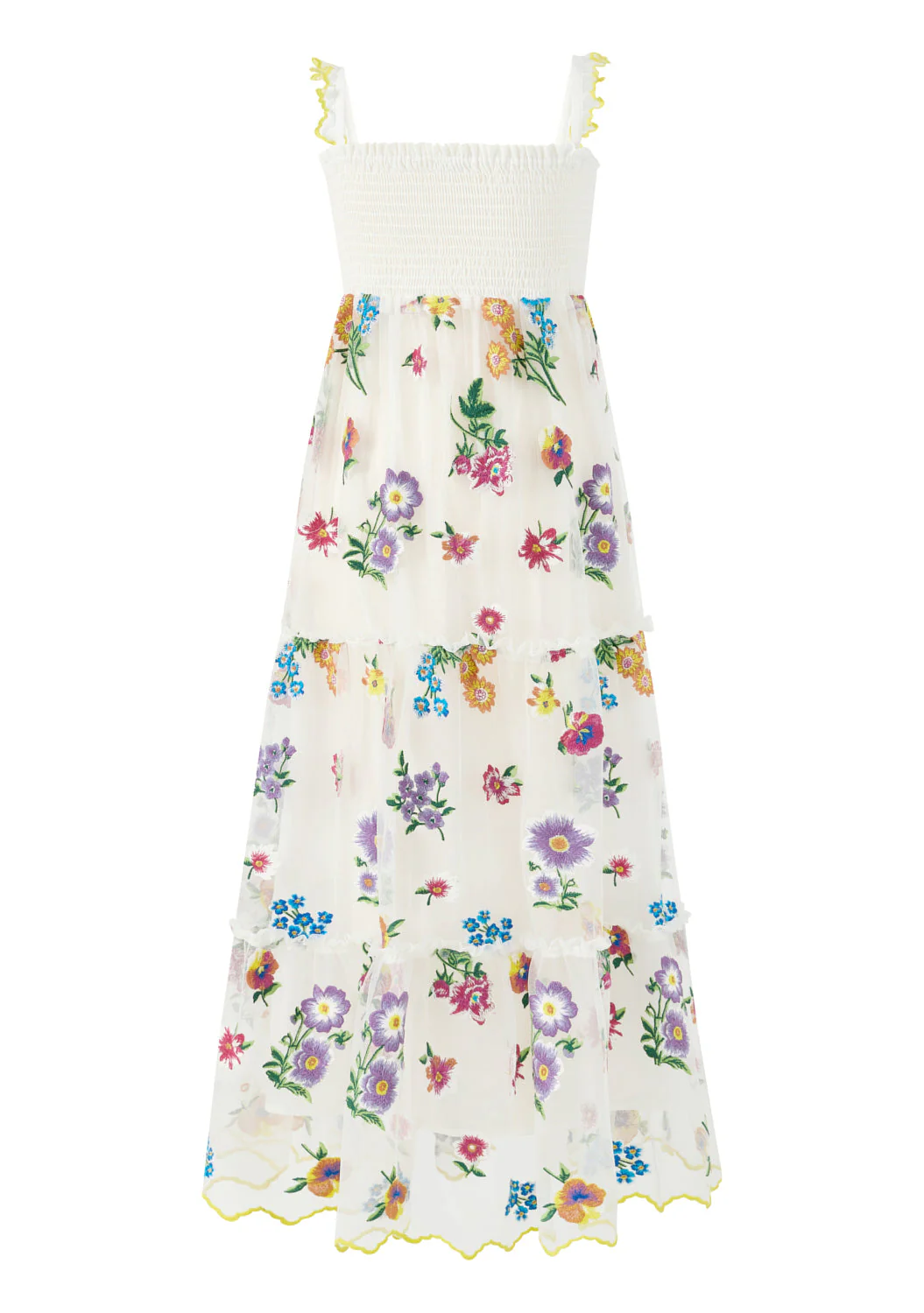 Carly Embroidered Maxi Dress - Image 4