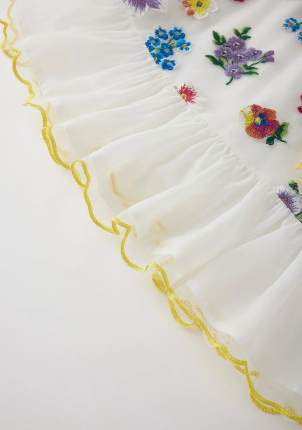 Carly Embroidered Mini Dress - Image 11