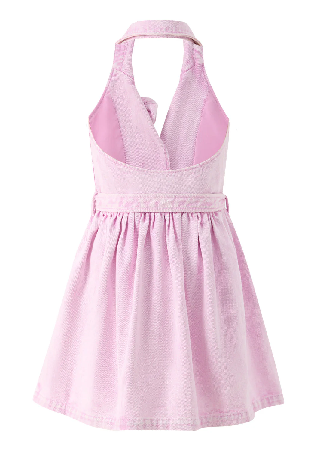 Catalina Denim Mini Dress - Image 5