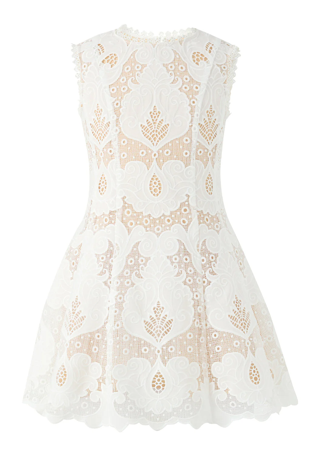 Celia Lace Mini Dress - Image 3