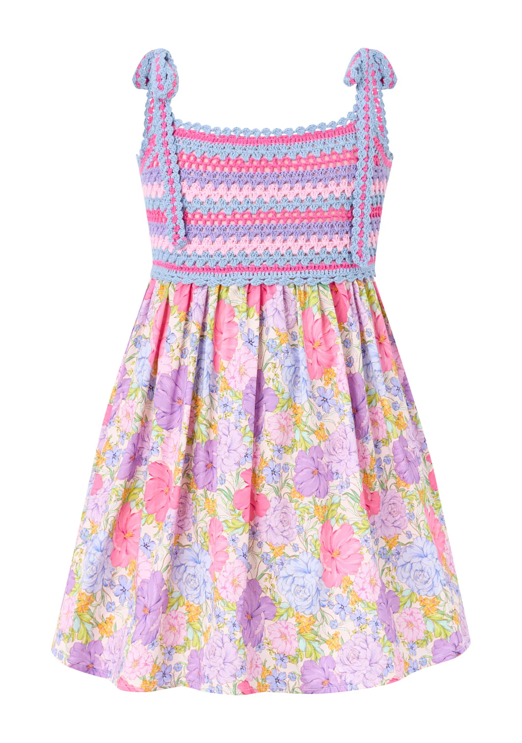 Charlotte Crochet Mini Dress - Image 3