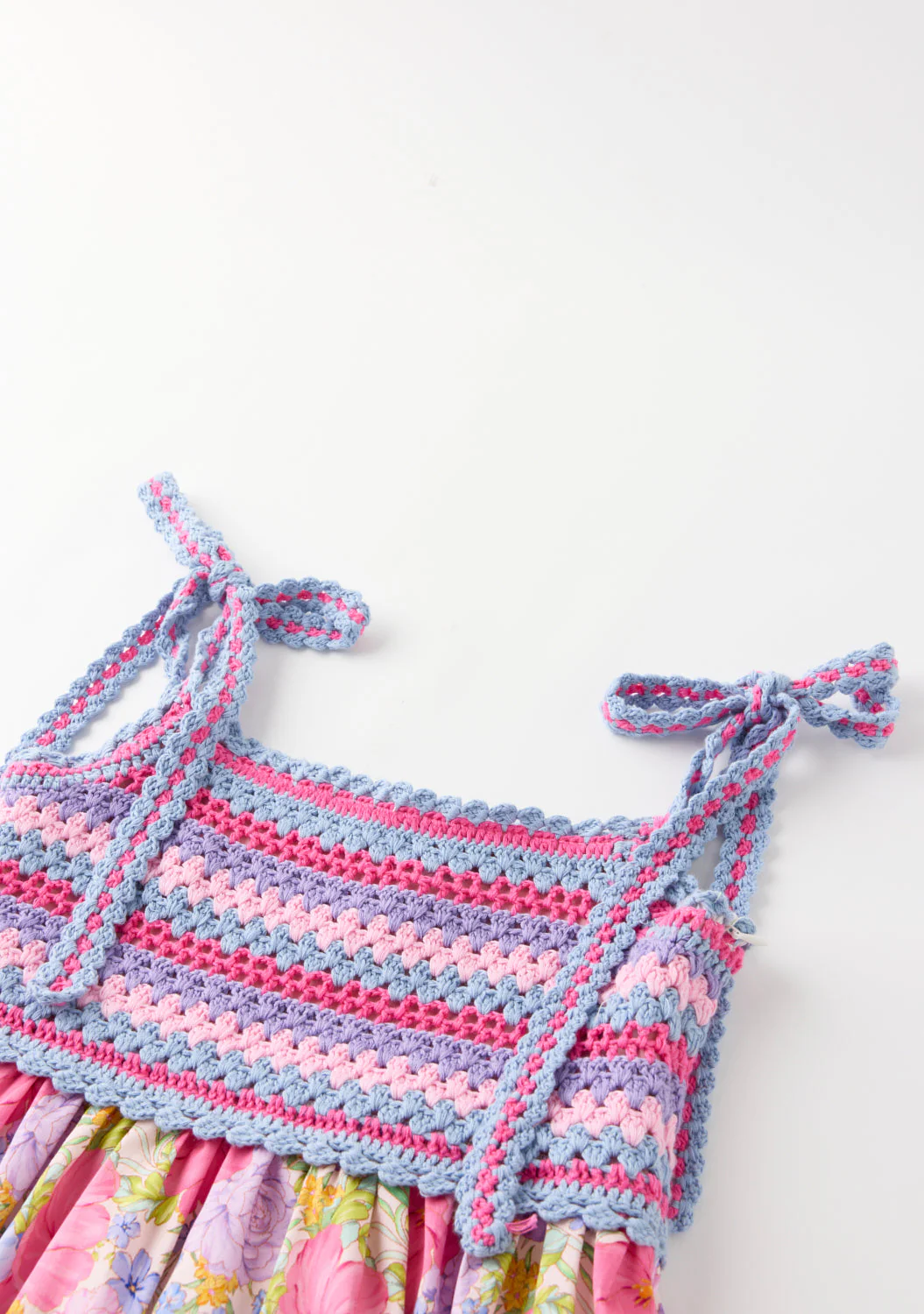 Charlotte Crochet Mini Dress - Image 5