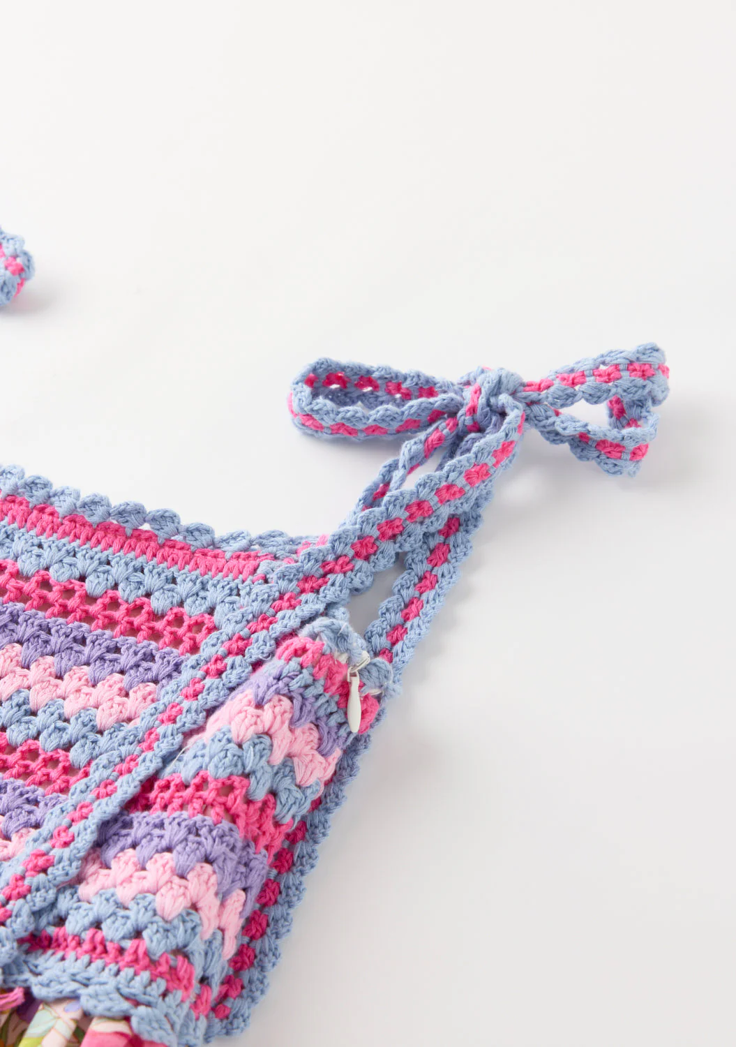 Charlotte Crochet Mini Dress - Image 6