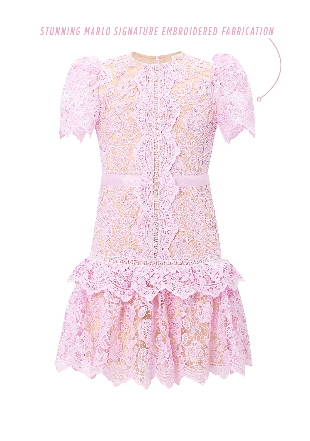 Charlotte Embroidered Dress - Image 2