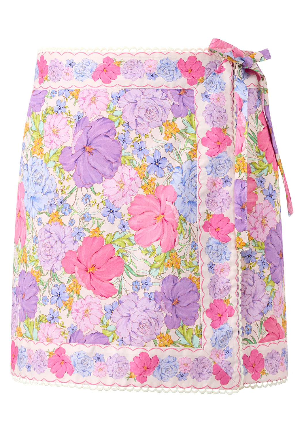 Charlotte Mini Wrap Skirt - Image 4