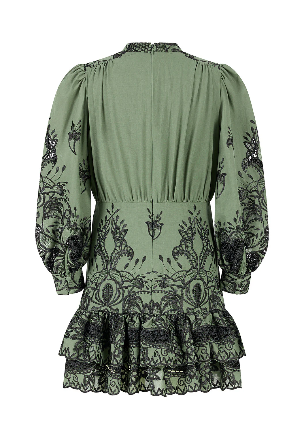 Charm Embroidered Mini Dress - Image 13