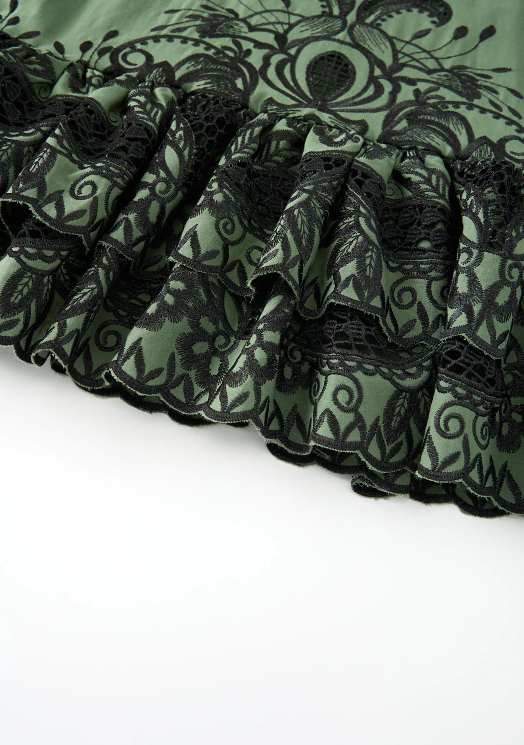 Charm Embroidered Mini Dress - Image 16
