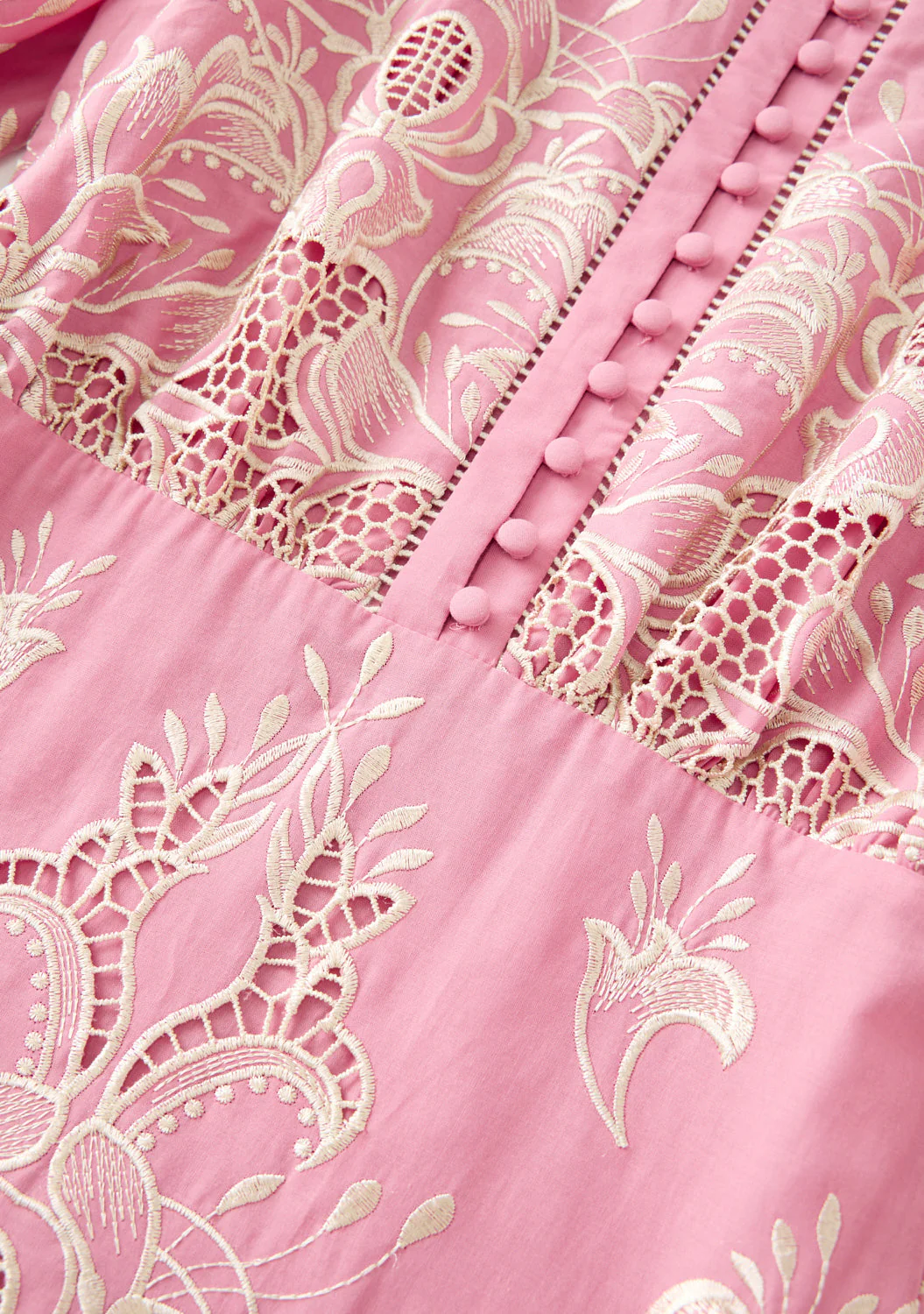 Charm Embroidered Mini Dress - Image 24