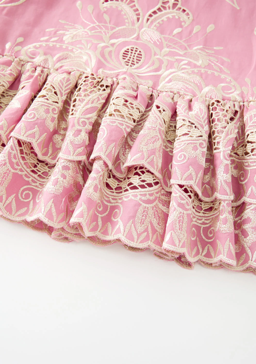 Charm Embroidered Mini Dress - Image 25