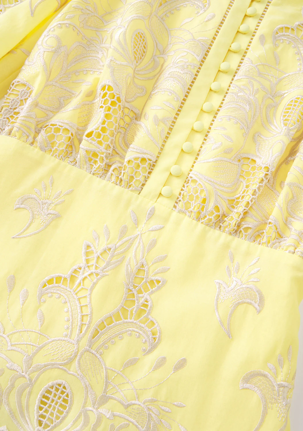 Charm Embroidered Mini Dress - Image 6