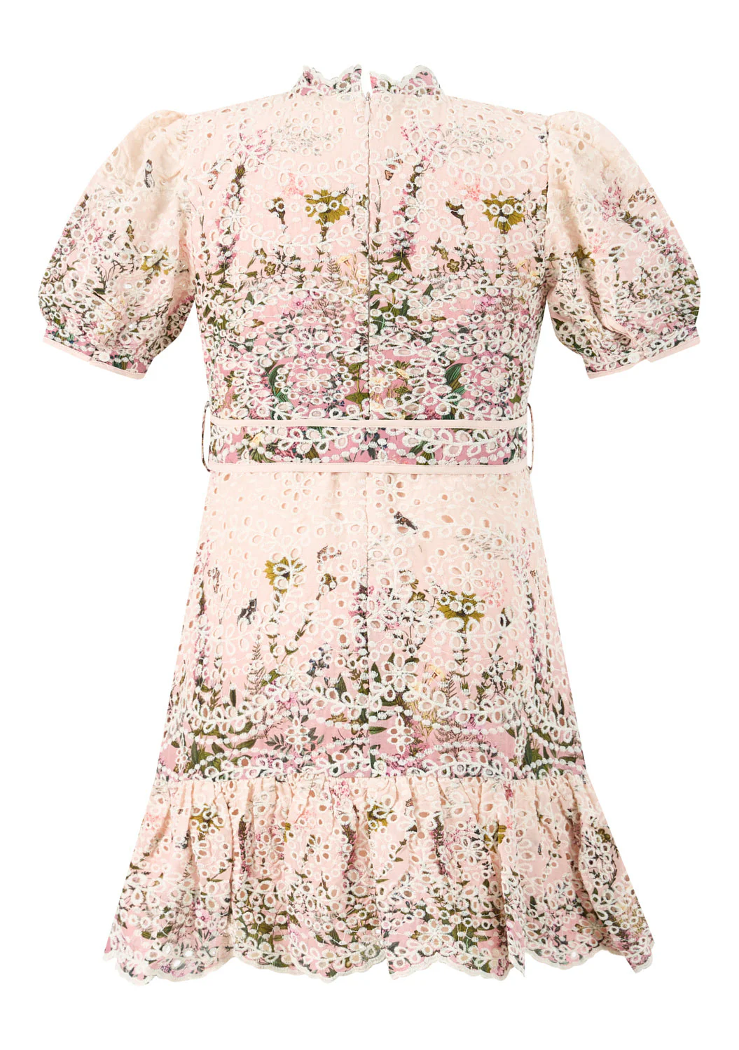 Chiara Embroidered Mini Dress - Image 3