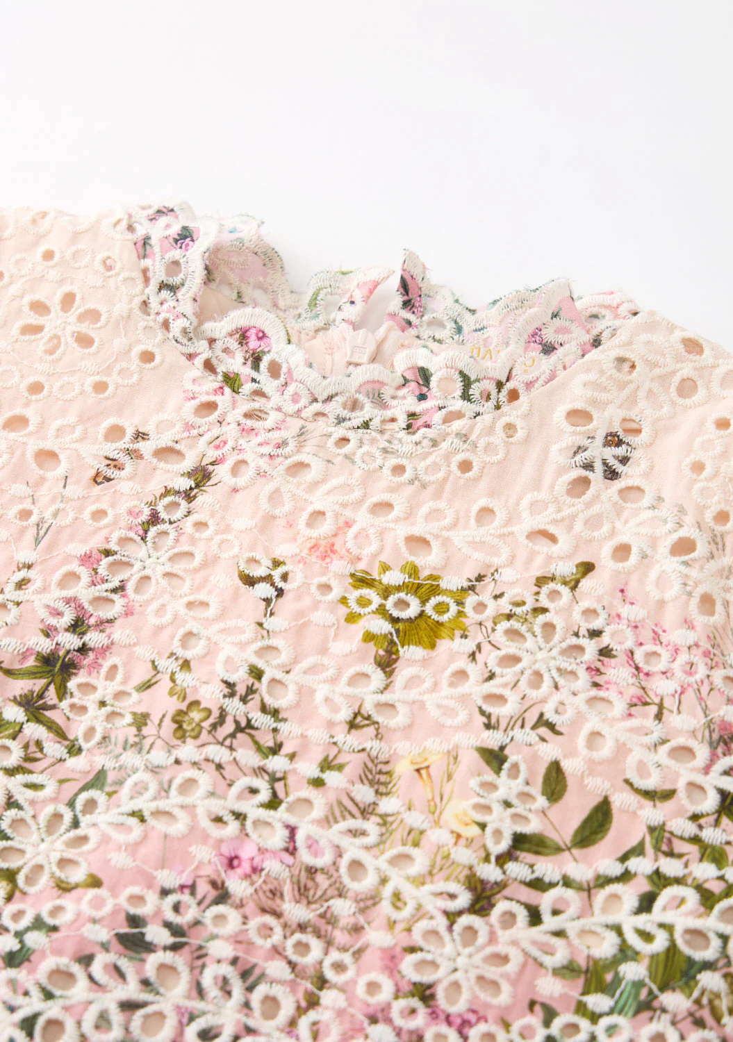 Chiara Embroidered Mini Dress - Image 4