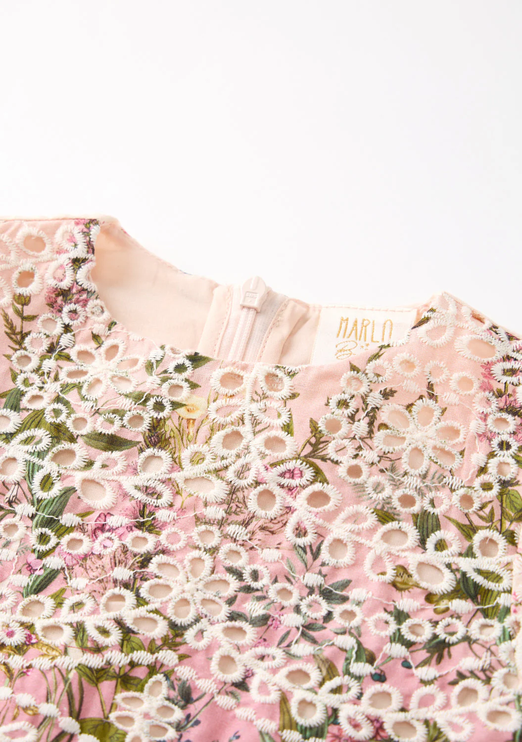 Chiara Embroidered Mini Dress (Baby) - Image 3