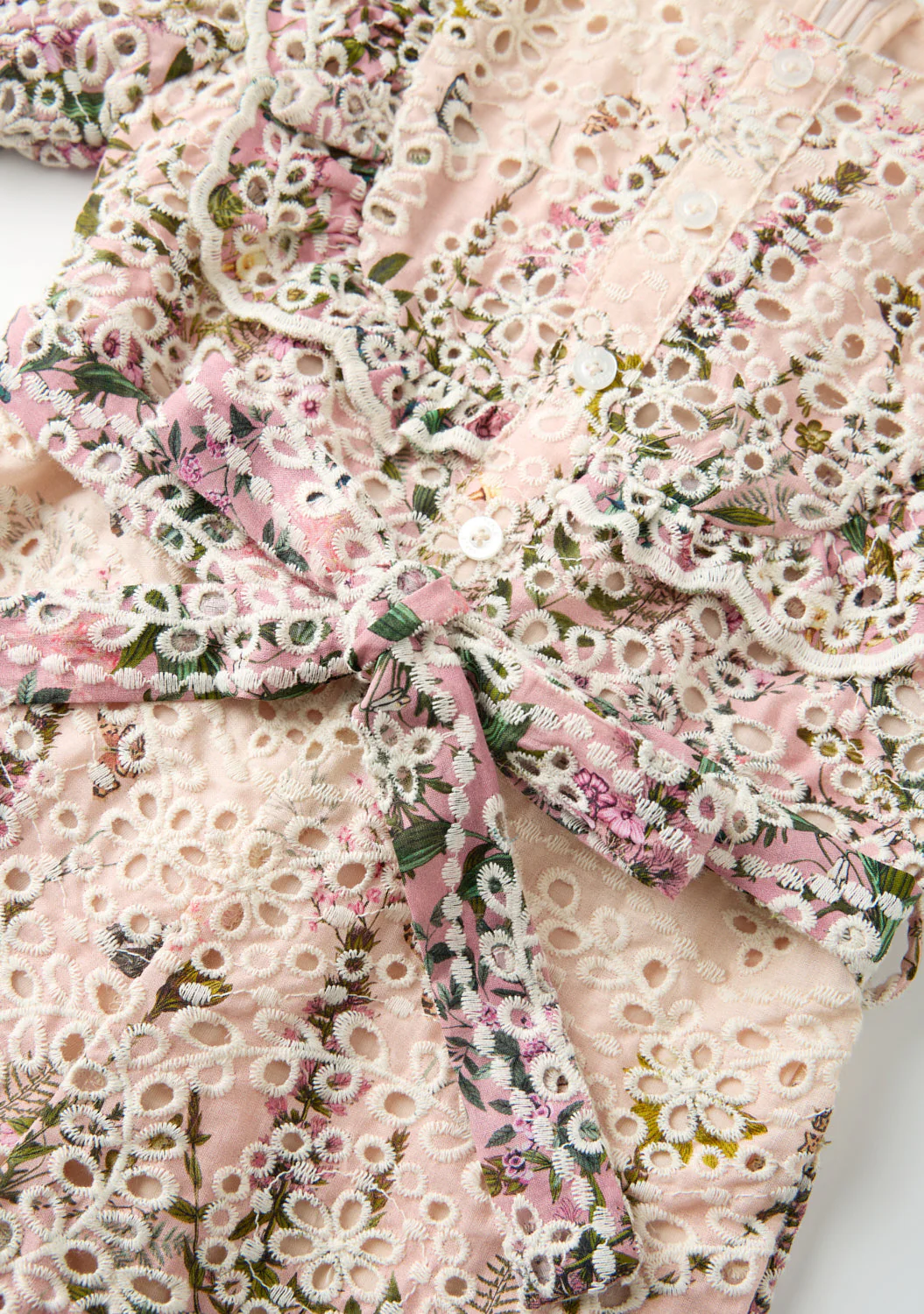 Chiara Embroidered Romper (Baby) - Image 5
