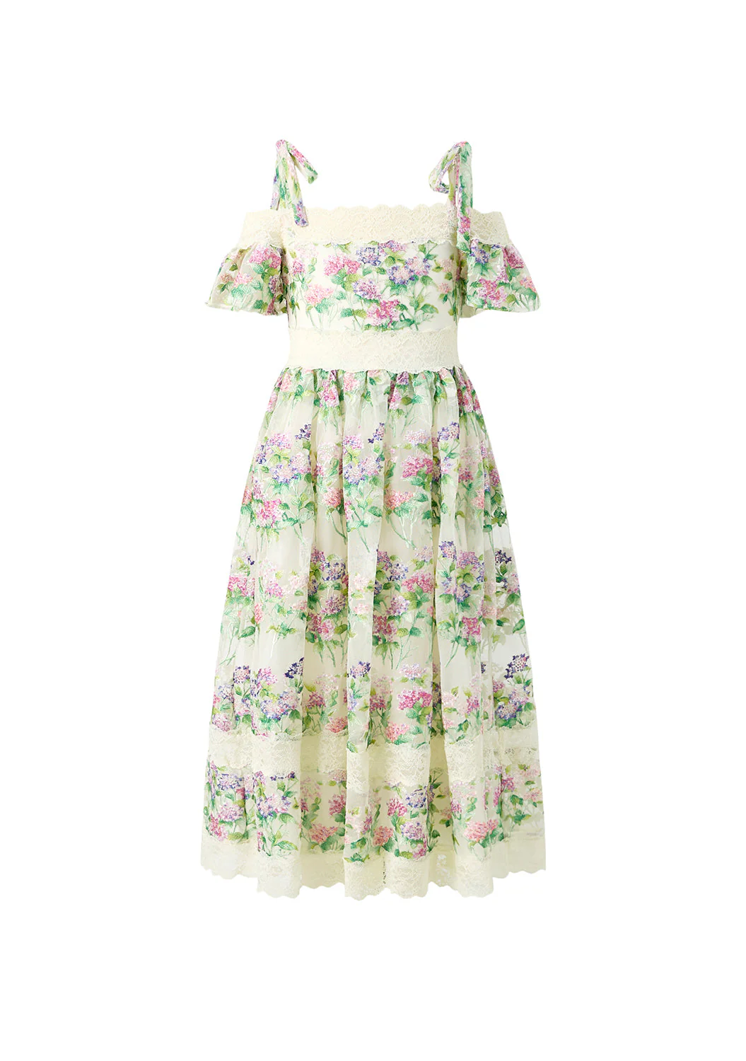 Clementine Embroidered Maxi Dress - Image 3