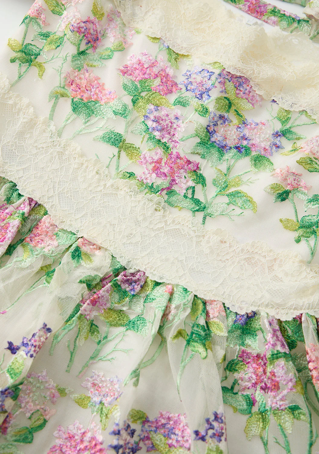 Clementine Embroidered Maxi Dress - Image 7