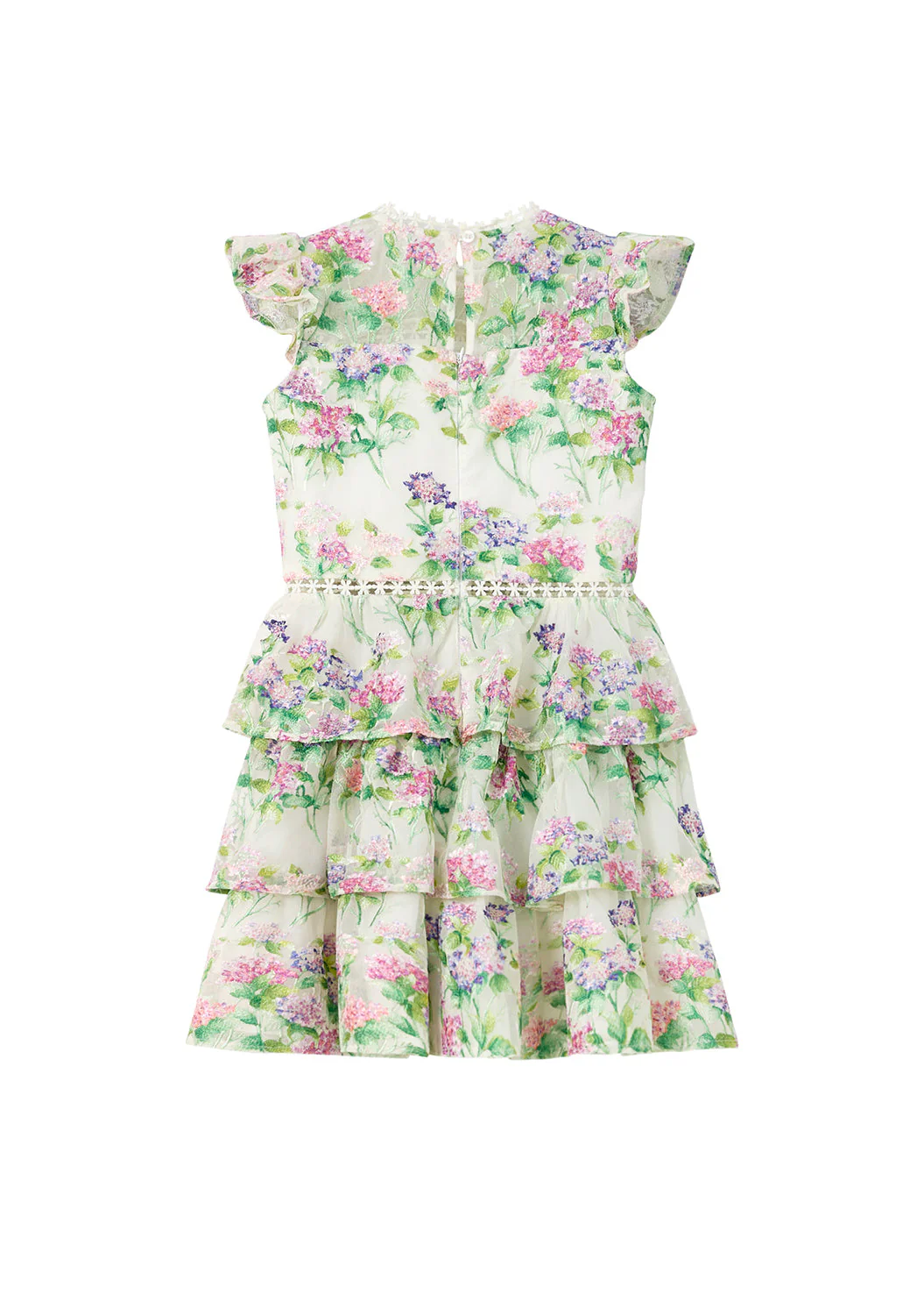 Clementine Embroidered Mini Dress - Image 4