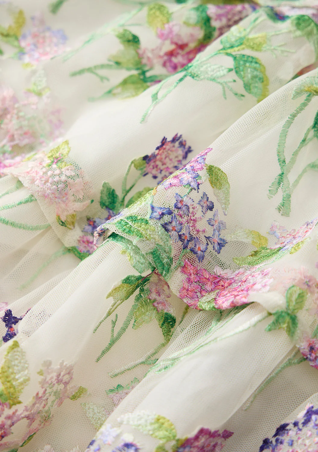 Clementine Embroidered Mini Dress - Image 8