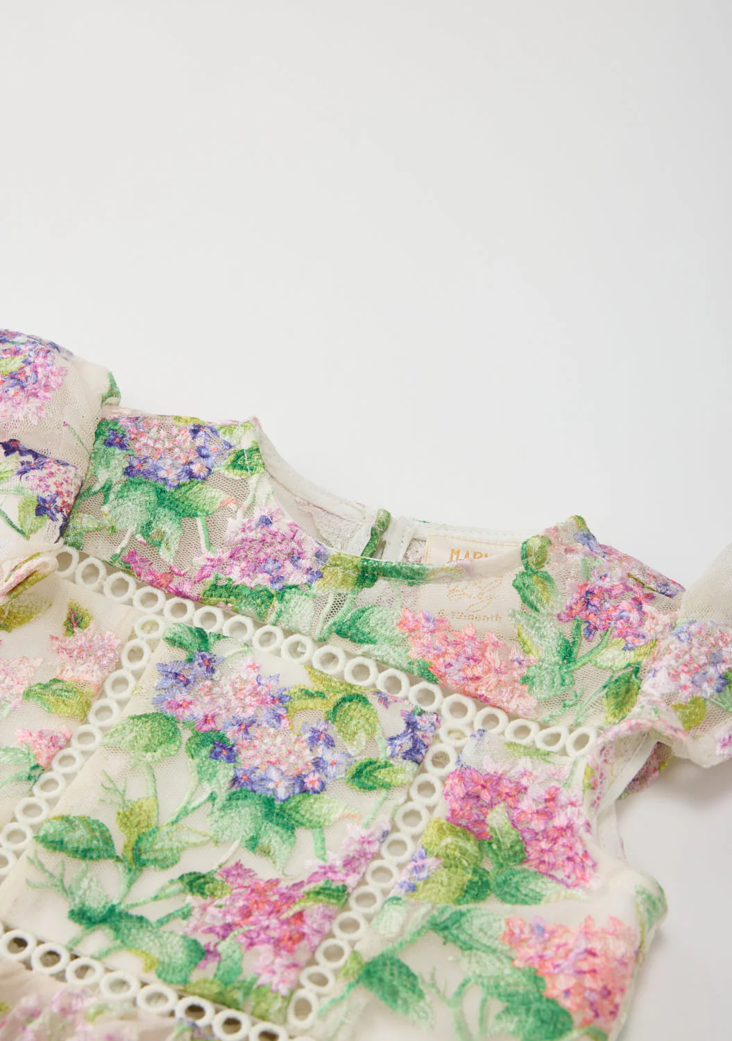 Clementine Embroidered Mini Dress (Baby) - Image 3
