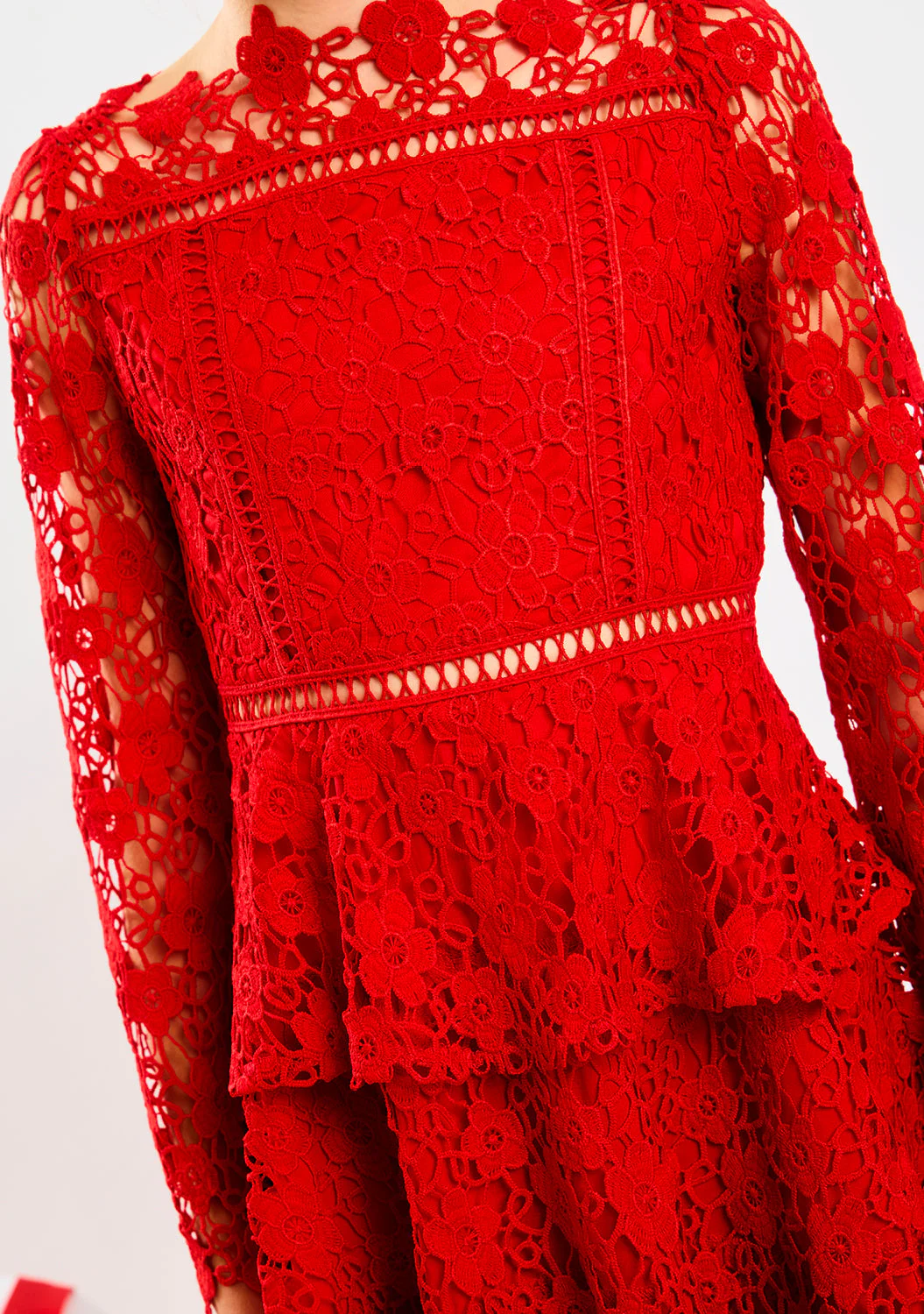 Cora Embroidered Mini Dress - Image 3