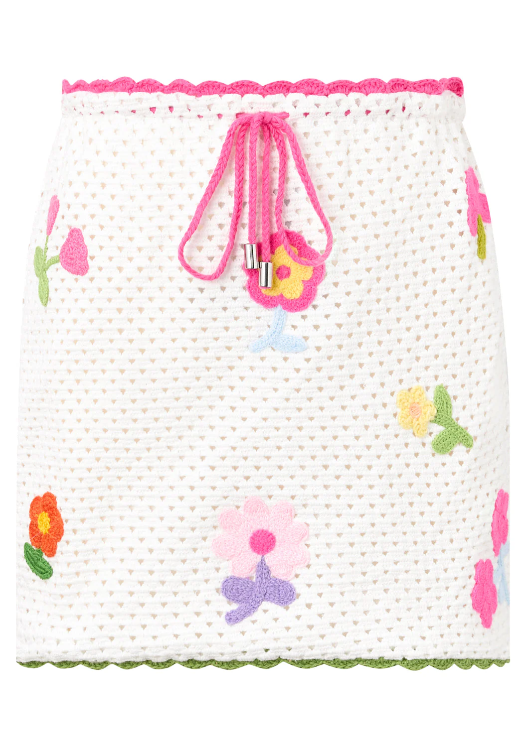 Daisette Crochet Mini Skirt - Image 4