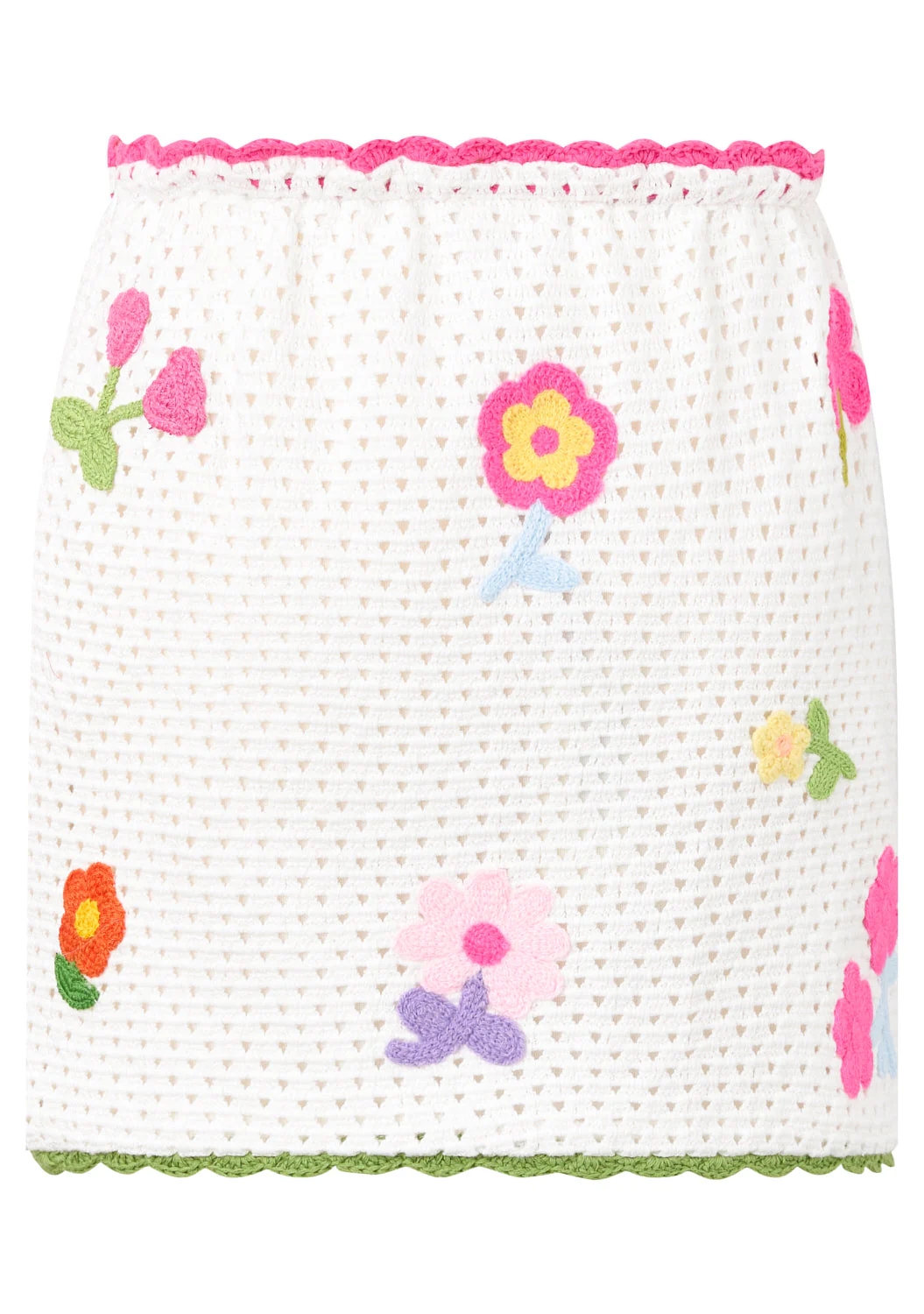 Daisette Crochet Mini Skirt - Image 5