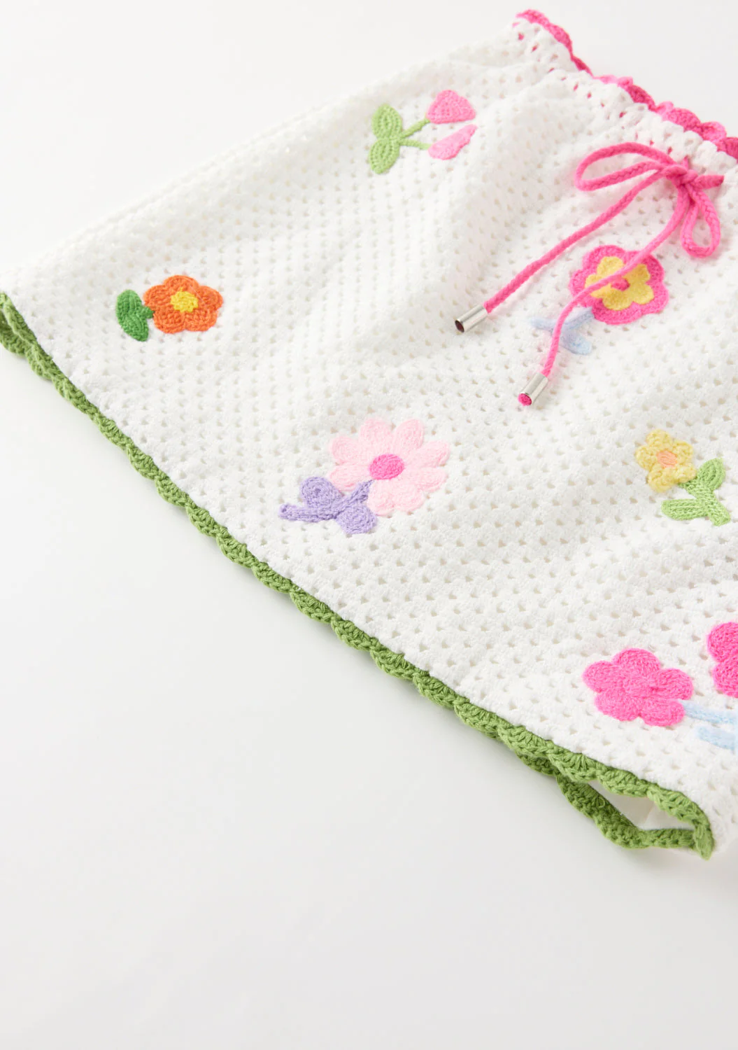 Daisette Crochet Mini Skirt - Image 8