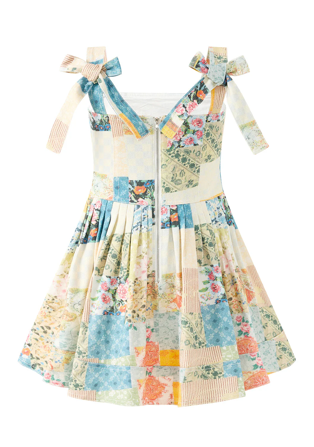 Daniella Denim Mini Dress - Image 5