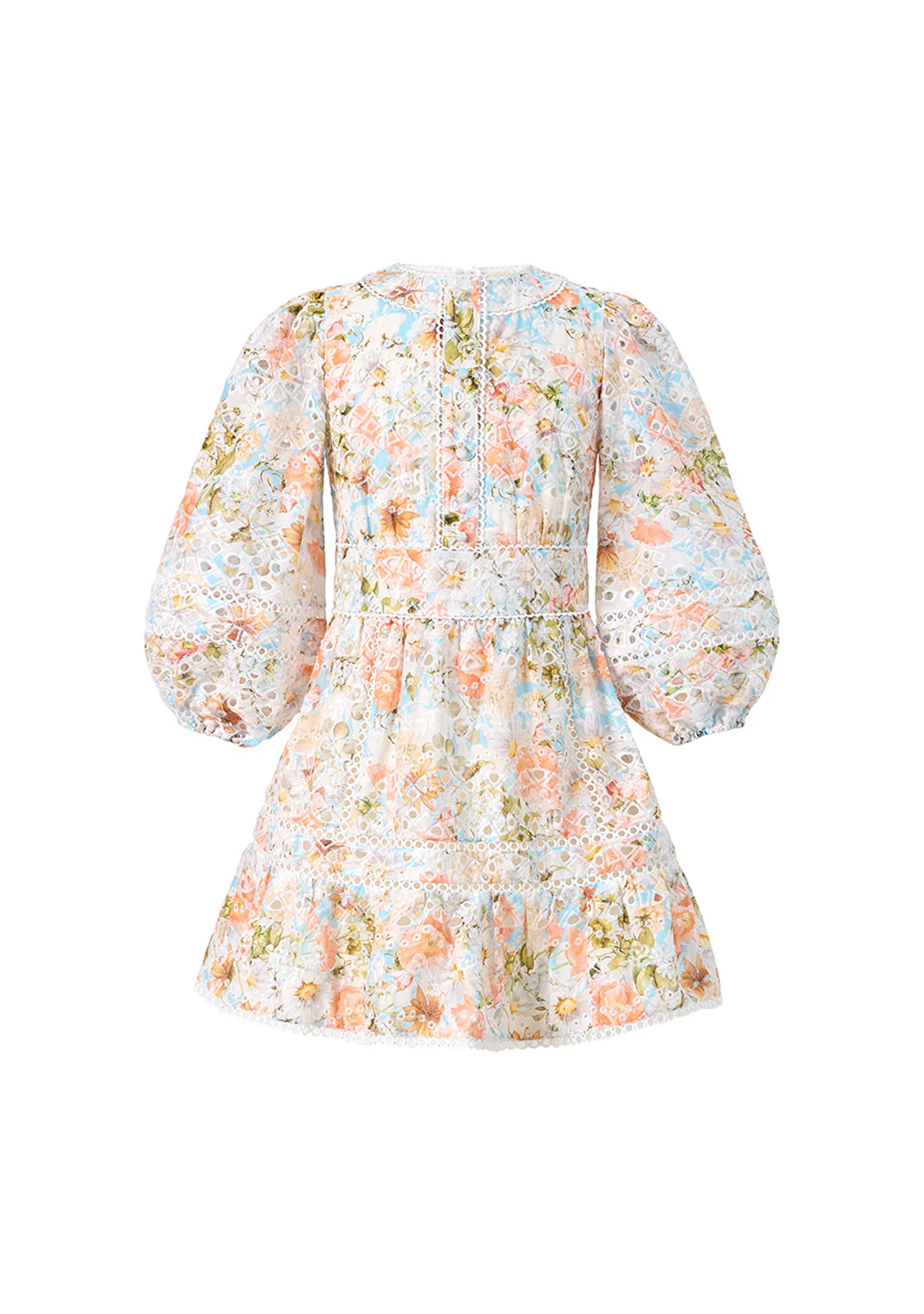 Daphne Embroidered Long Sleeve Dress - Image 2