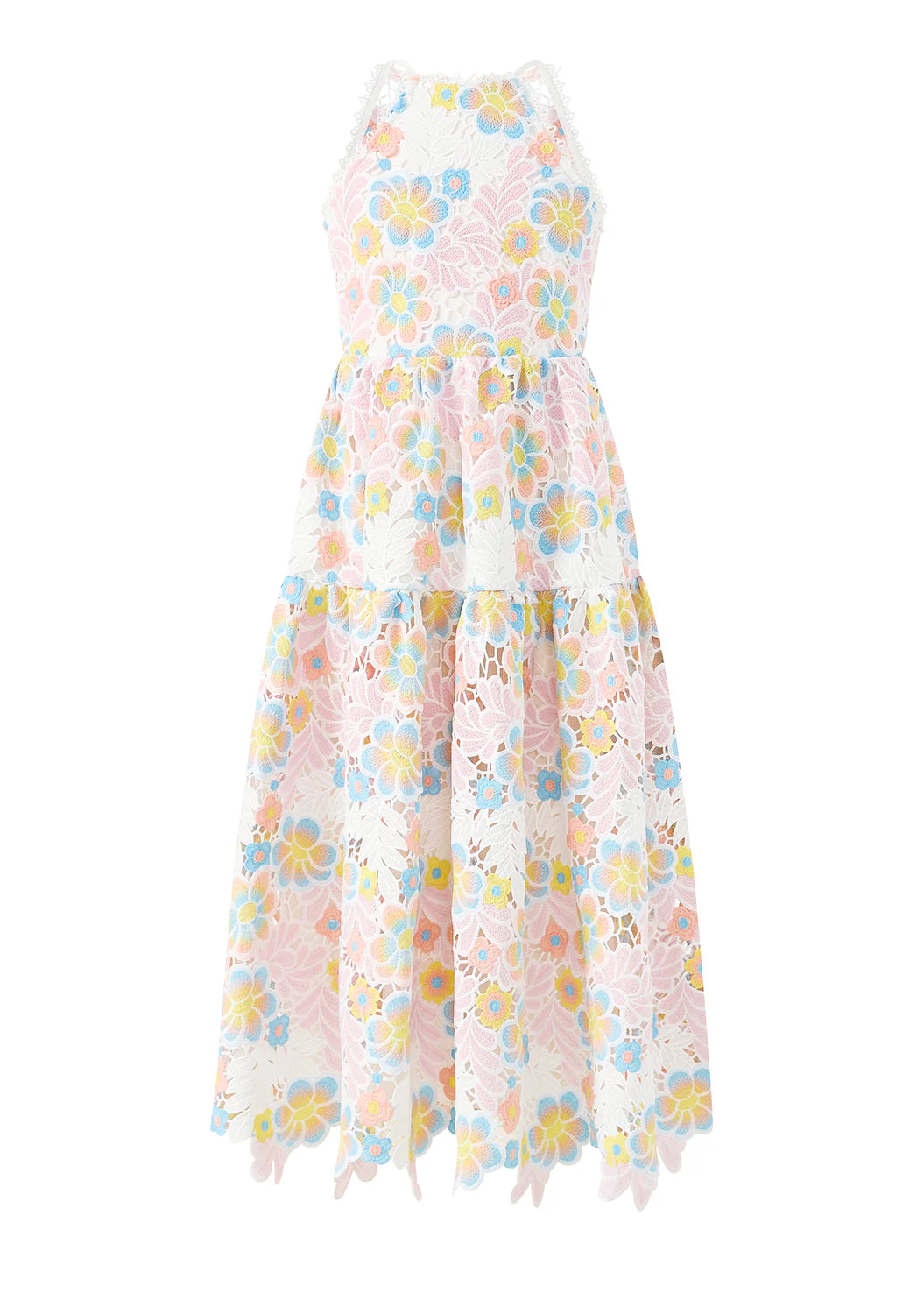 Diana Embroidered Maxi Dress - Image 4