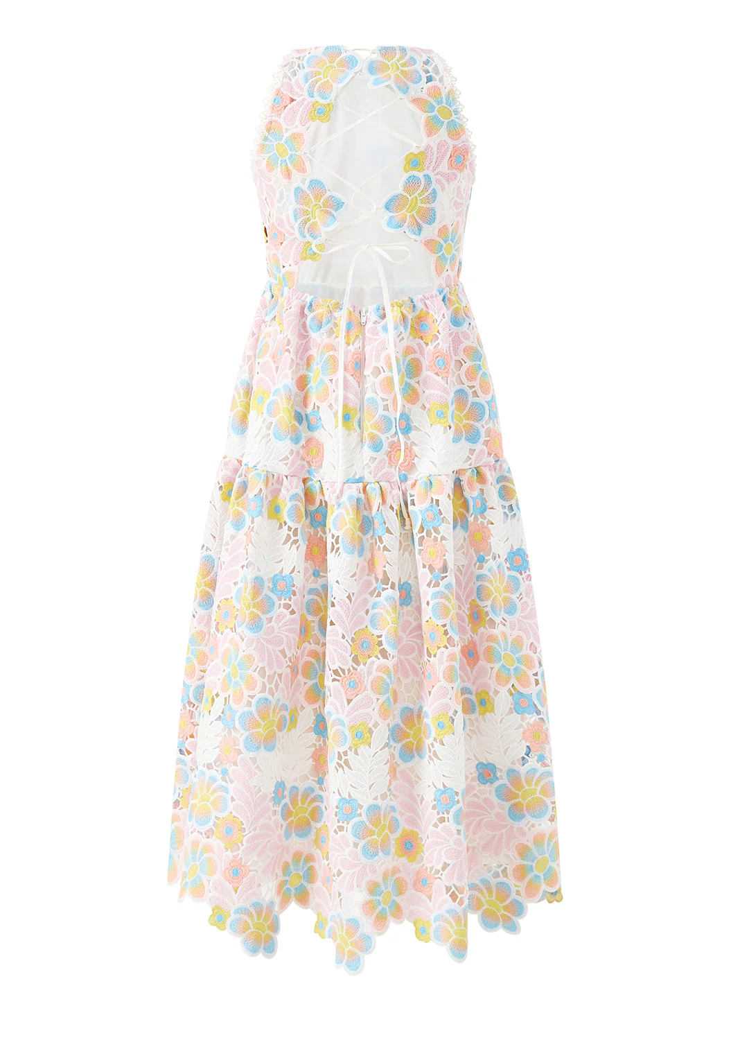 Diana Embroidered Maxi Dress - Image 5