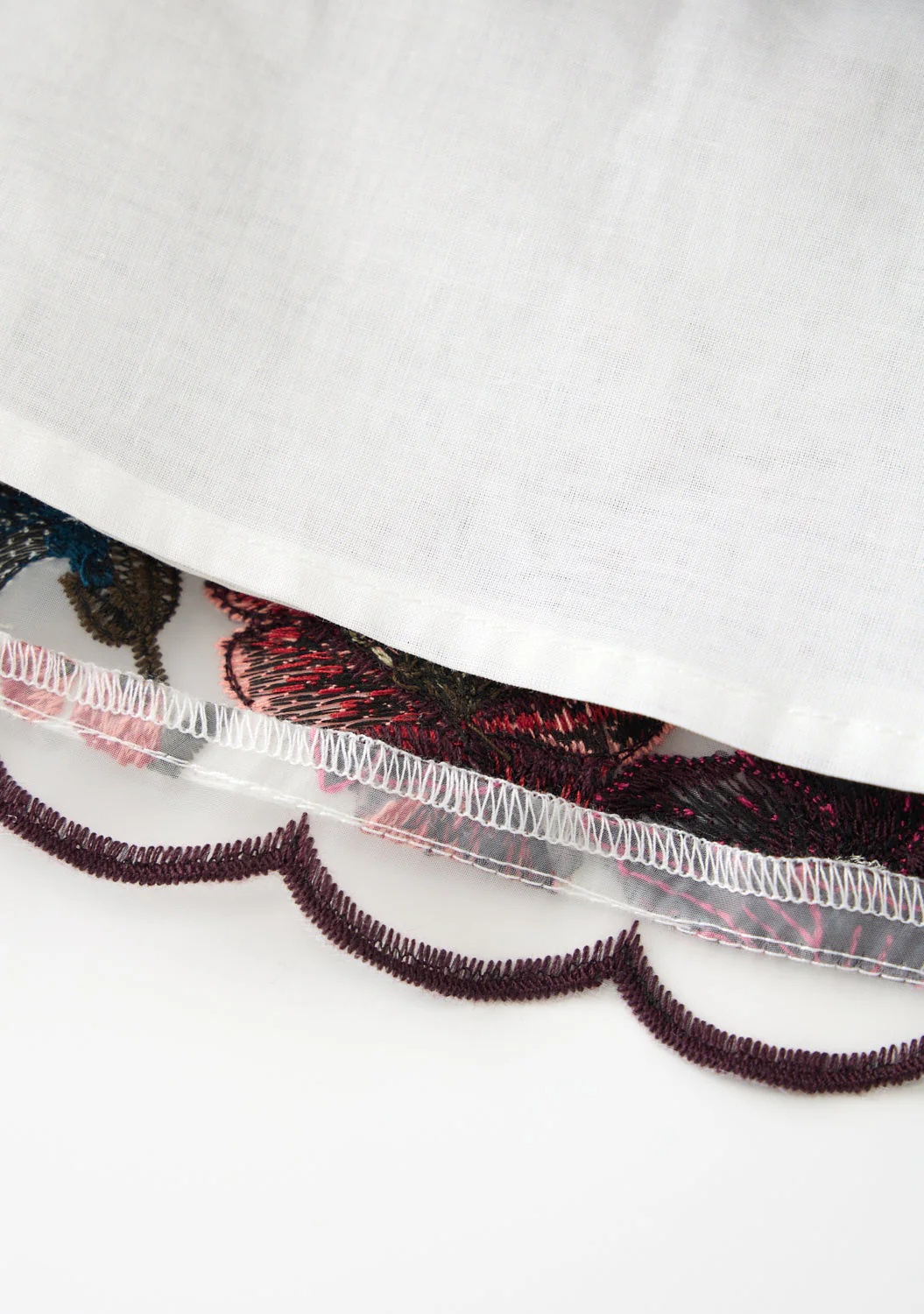 Elana Embroidered Mini Skirt - Image 7