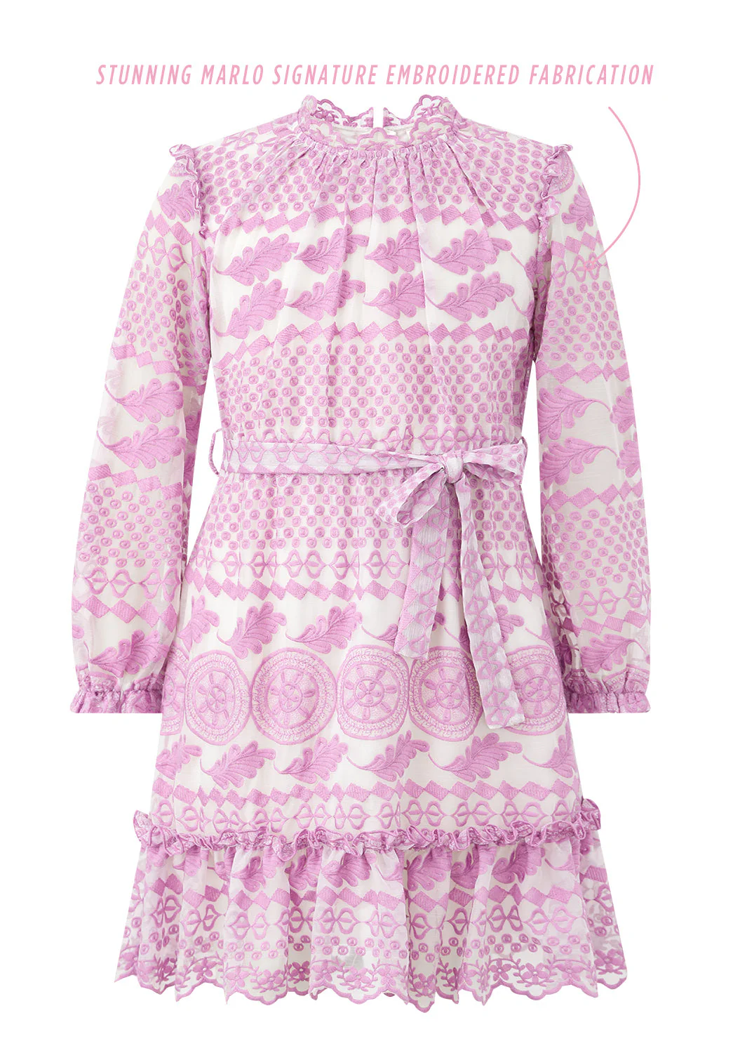 Eliana Embroidered Dress - Image 10