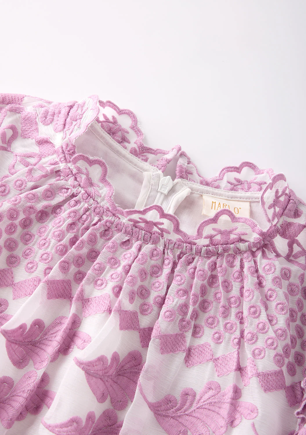 Eliana Embroidered Dress - Image 12