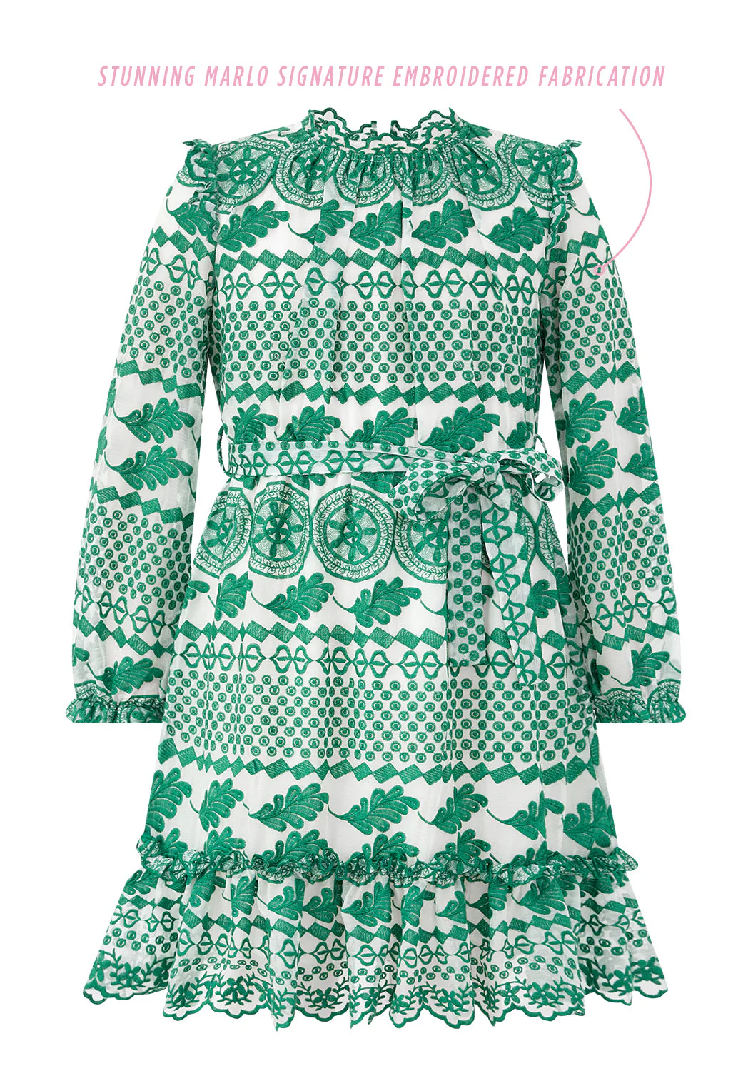 Eliana Embroidered Dress - Image 2