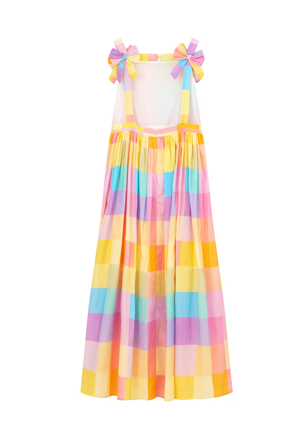 Elise Gingham Dress - Image 4