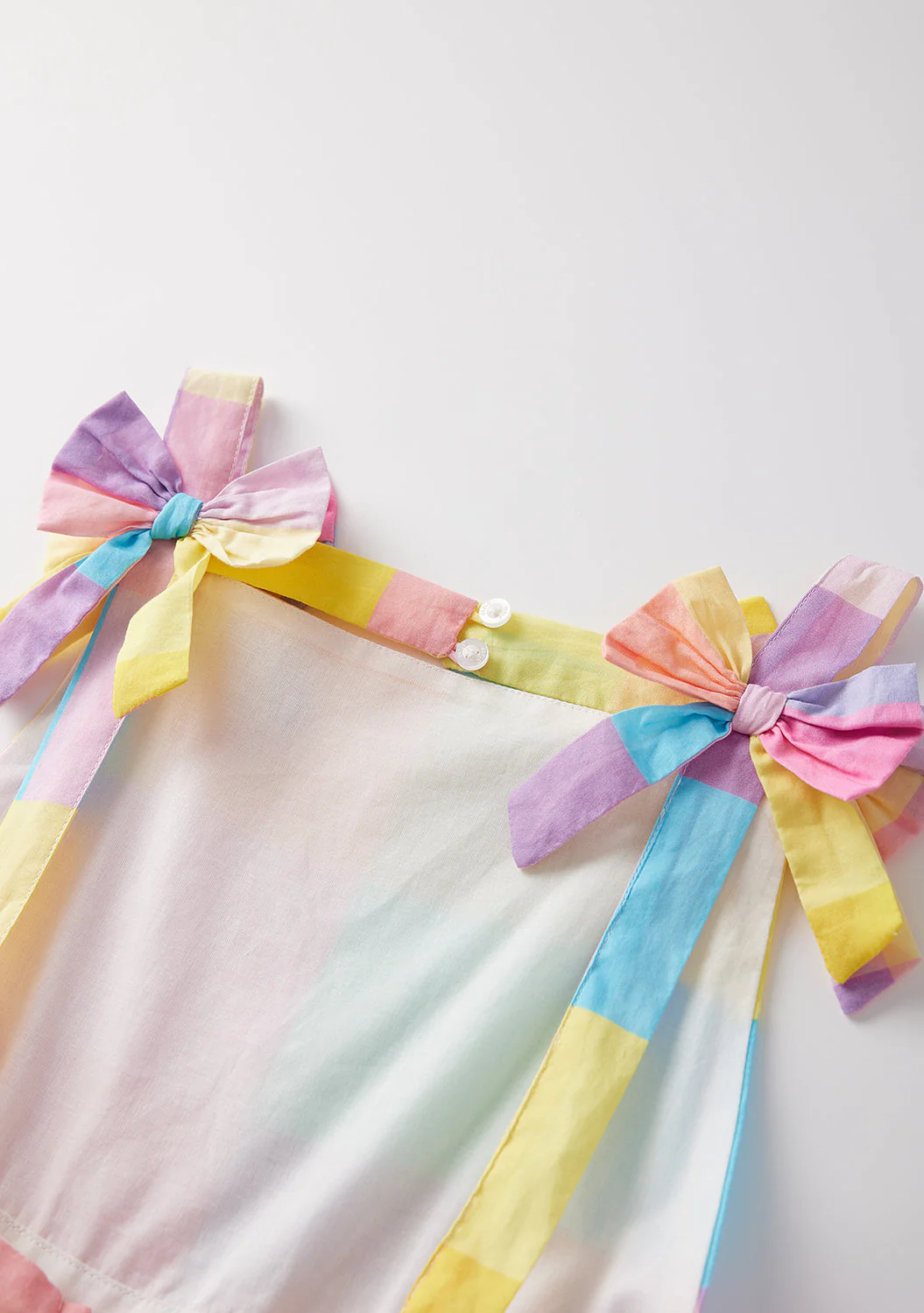 Elise Gingham Dress - Image 8