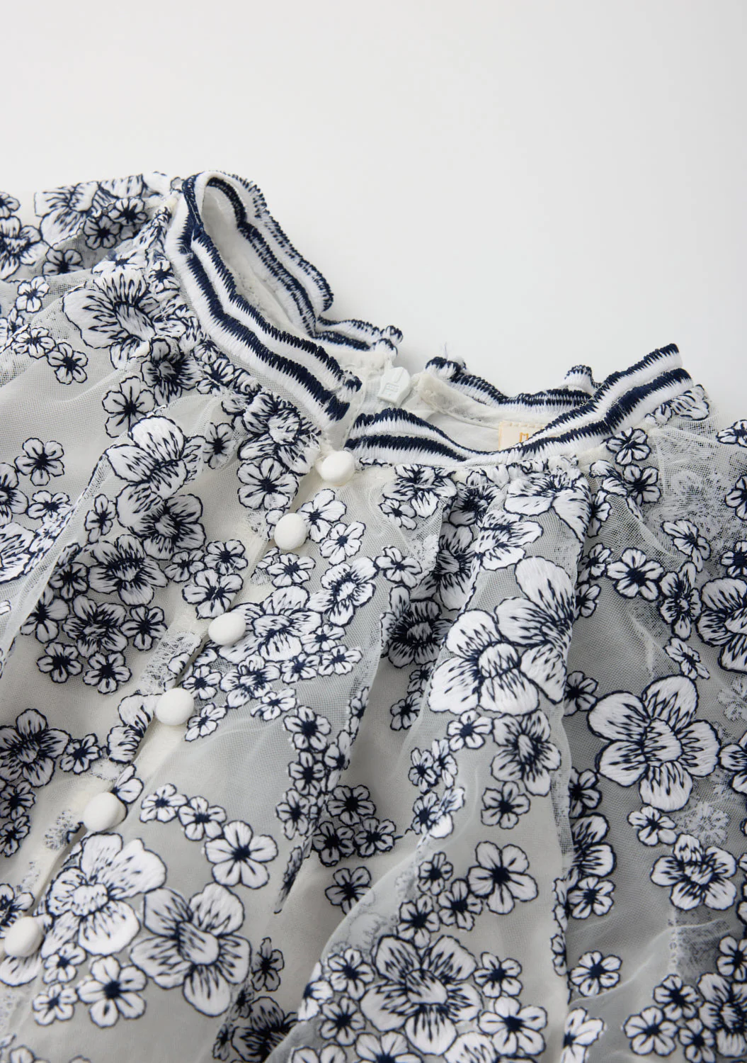 Eliza Embroidered Mini Dress - Image 5