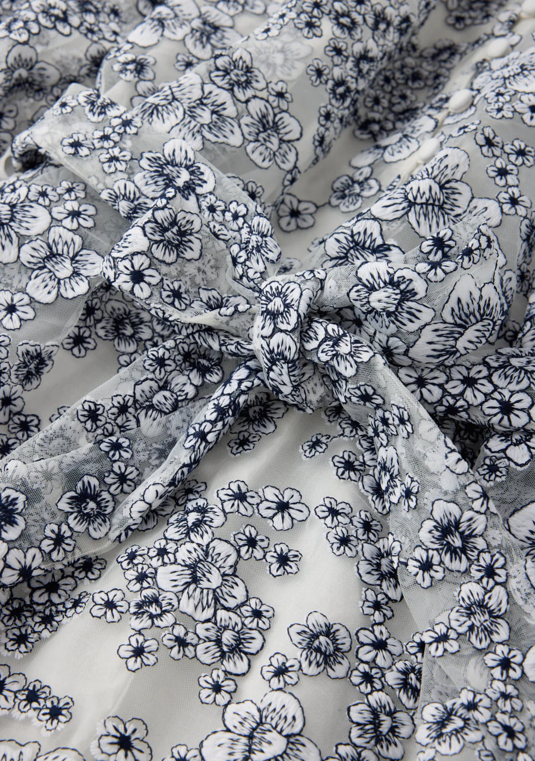 Eliza Embroidered Mini Dress - Image 6