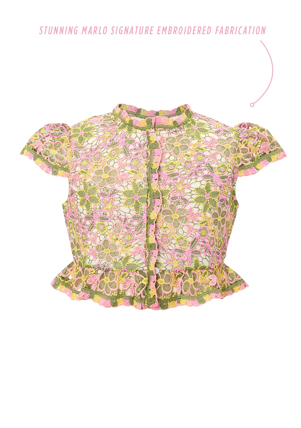 Ella Embroidered Top - Image 2