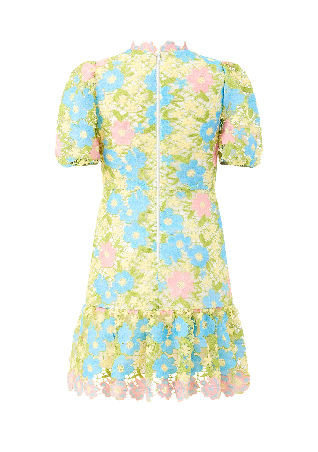 Ellison Embroidered Mini Dress - Image 3