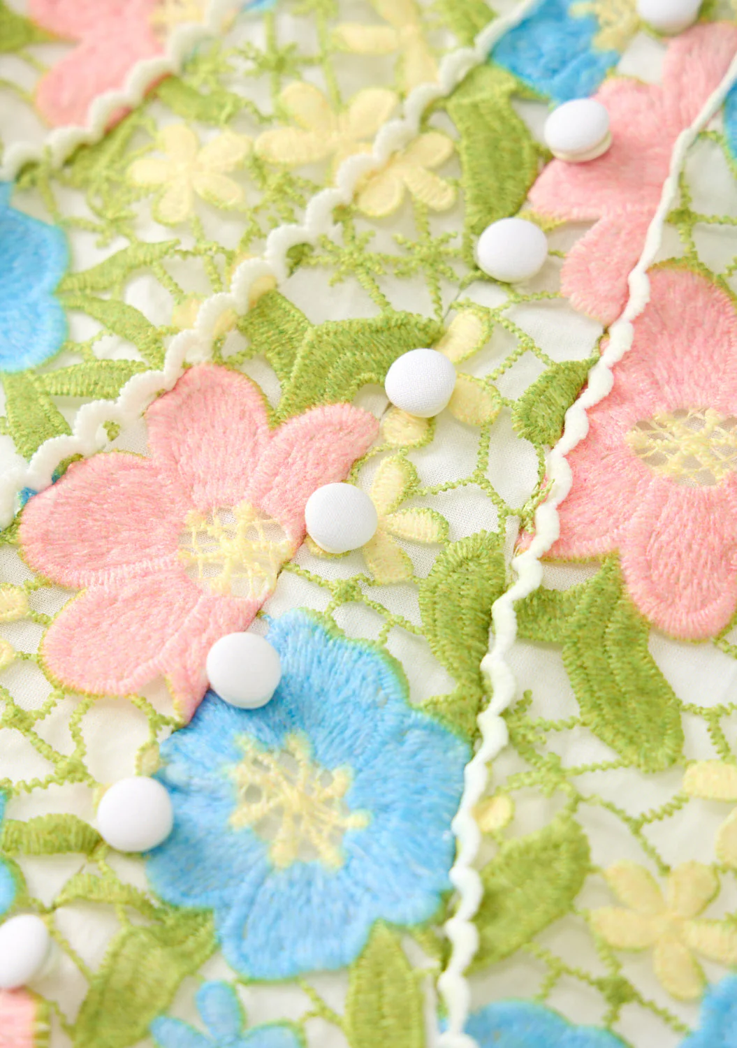 Ellison Embroidered Mini Dress - Image 5