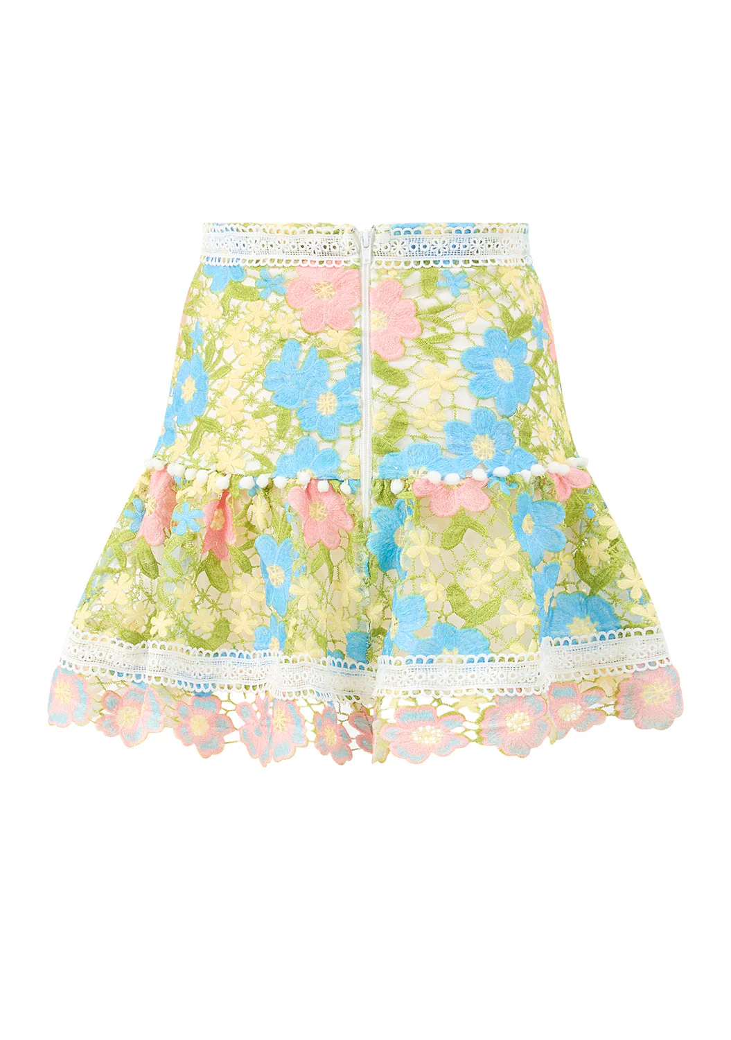 Ellison Embroidered Mini Skirt - Image 3