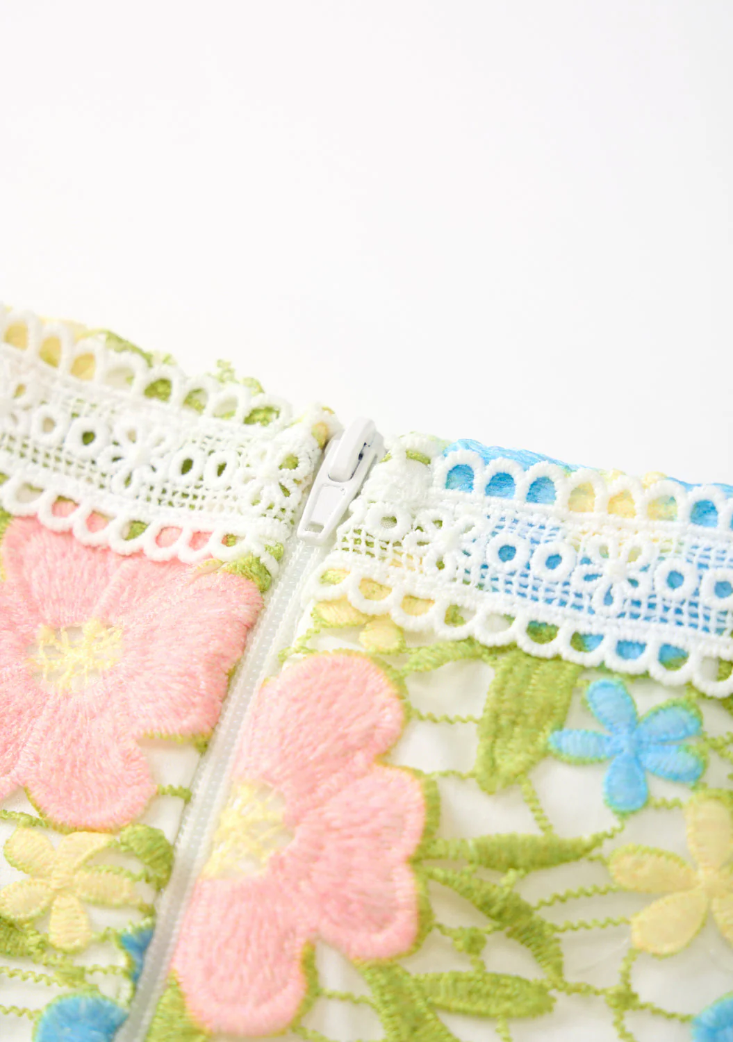 Ellison Embroidered Mini Skirt - Image 8